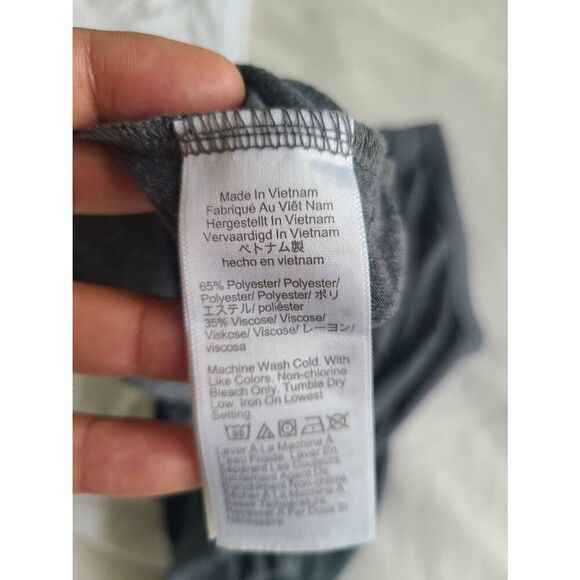 J. Crew Tank Top Bundle Women Size XS White Gray Sleeveless Crew Neck Back-Tie - Picture 5 of 5